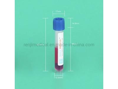 Tubo Médico Descartável para Meio de Transporte de Vírus para Extração