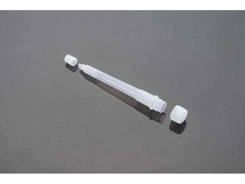Tubo Plástico de Duas Extremidades para Teste Rápido de Antígenos 3.5ml
