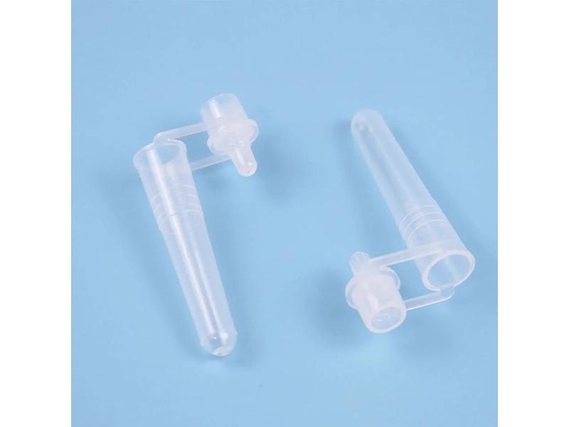 Tubos Plásticos OEM 2,5ml 1ml com Haste de Encaixe para Diagnóstico Rápido de Antígenos